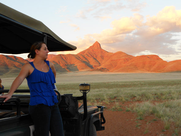Tracy Payne - the landscape and scenery of the Namib Naukluft is quite remarkable